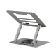 Laptop Stand Folding Lift Cooling Base Desktop Tablet Portable  Adjustable Bracket Compatible With All Notebook Sliver